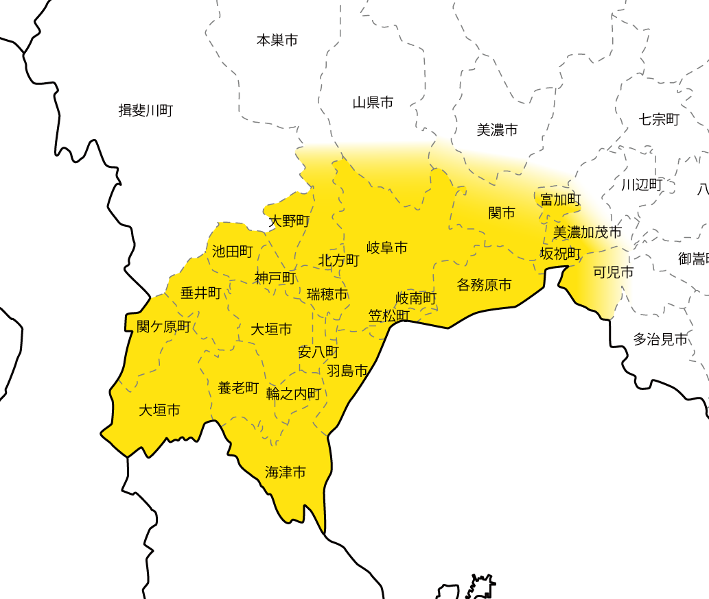 岐阜エリア